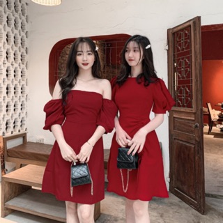 Đầm dự tiệc đỏ