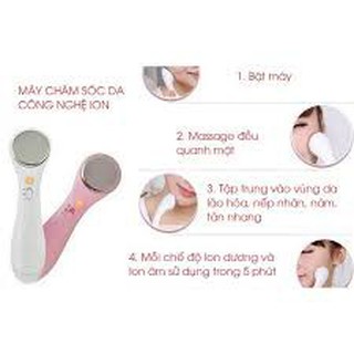 MÁY MASSAGE ION CHĂM SÓC, LÀM ĐẸP DA MẶT