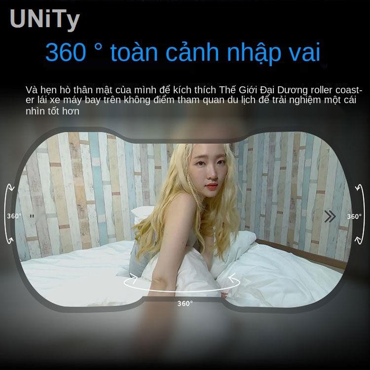 ♦♚[2021 new] kính vr điện thoại di động màn hình lớn trò chơi 3D somatosensory phim thực tế ảo gắn trên đầu Android Appl