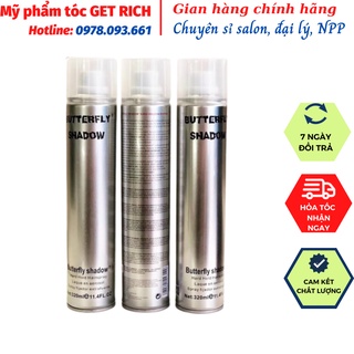 Gôm butterfly shadow 320ml tạo kiểu giữ nếp tóc