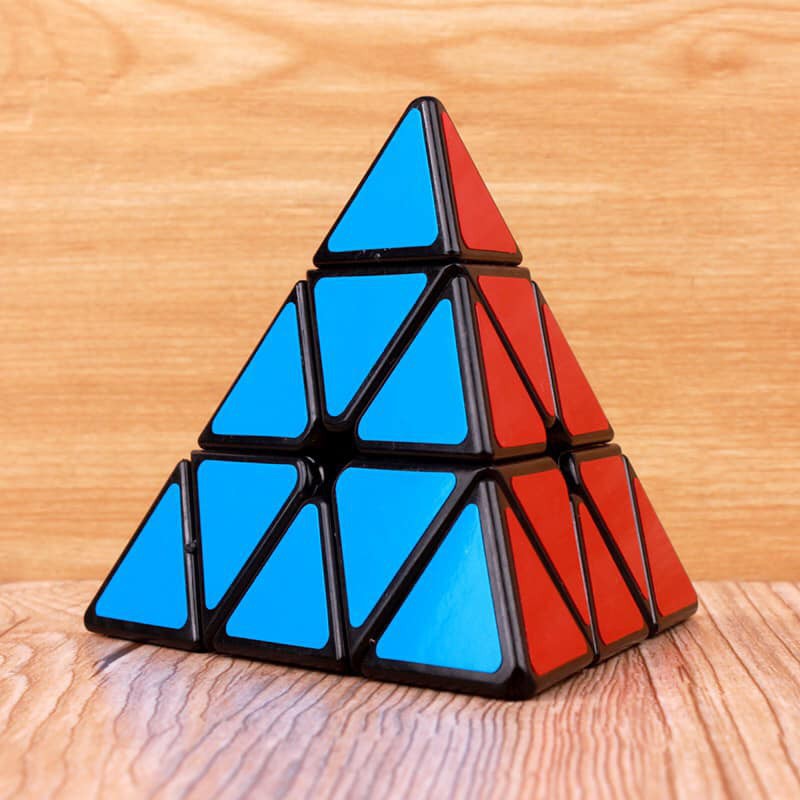 Rubik Biến Thể Pyraminx Qiyi QiMing Boba Store Rubik Tam Giác Bản cao cấp