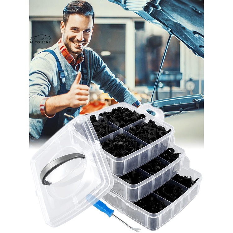 Set 625 Đinh Tán Phụ Tùng Cao Cấp Cho Xe Ô Tô SHOPCYC0123
