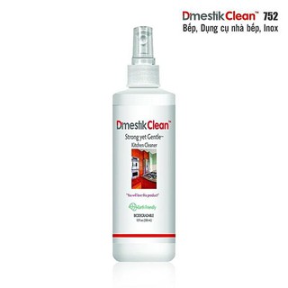 Dmestik Clean 752 làm sạch Kính, đồ dùng inox nhà bếp