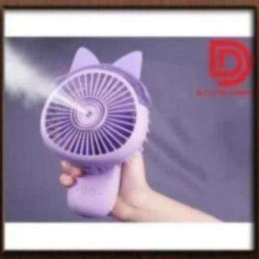 lytuyetlam . 0 Quạt cầm tay phun sương mini tích hợp pin sạc dự phòng A99.