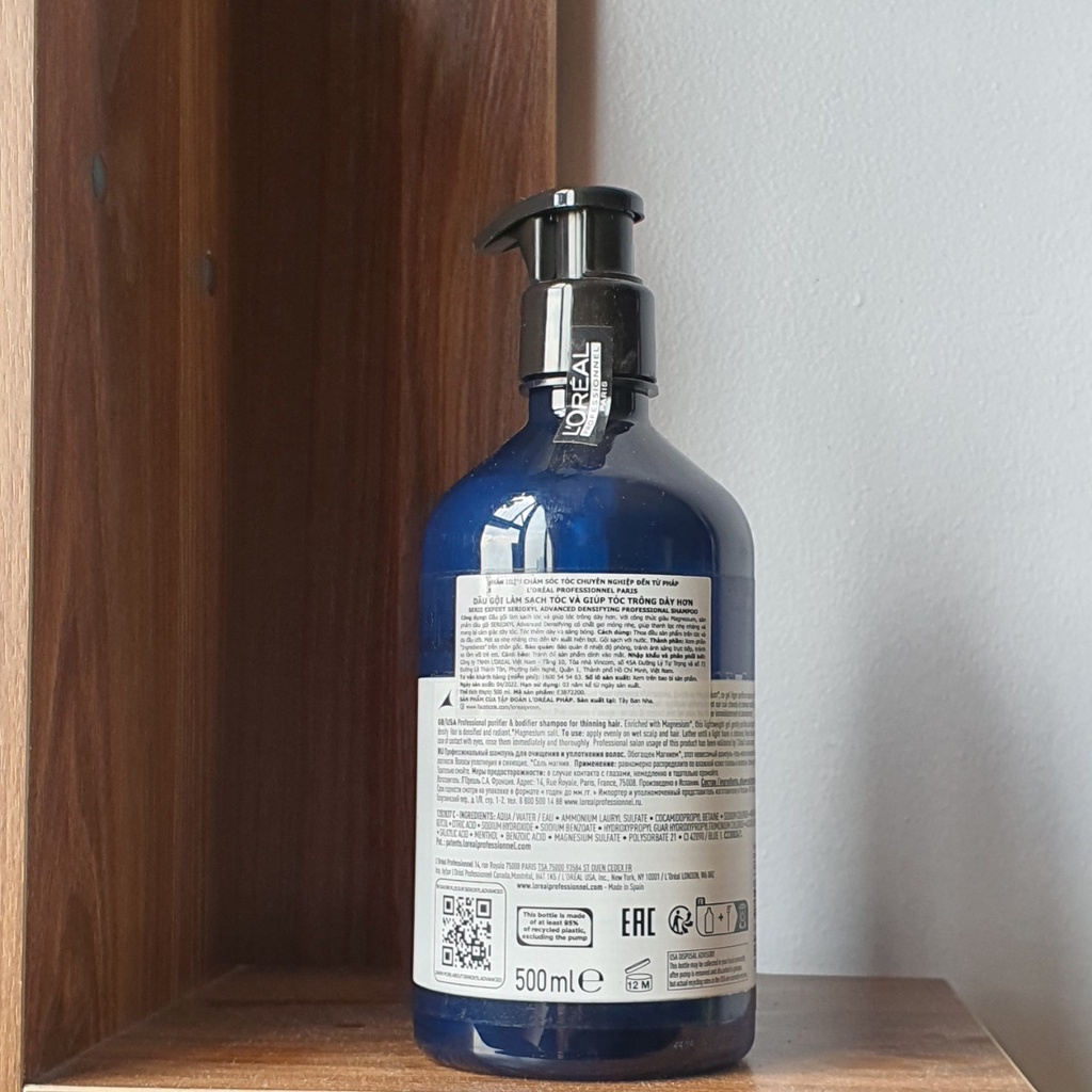 Dầu Gội Giúp Kích Thích Mọc Tóc Làm Dày Tóc Loreal Professionnel Serioxyl -