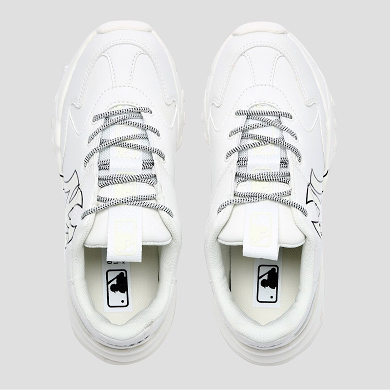 Giày MLB Bigball Chunky A NY Yankees White chính hãng