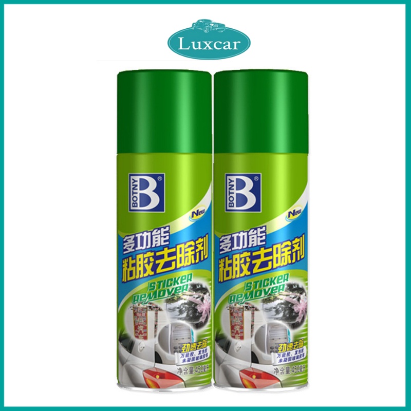 Chai Xịt Botny 450 Ml Tẩy Keo 3M, Nhựa Đường, Vết Băng Dính Đánh Sạch Vết Bẩn Trên Ô Tô, Xe Hơi, Bàn Làm Việc