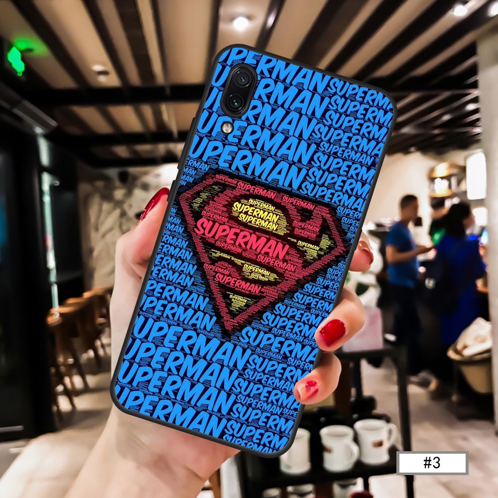 Ốp Điện Thoại Mềm Hình Batman Justice League Superman Cho Huawei Honor 10 9x / 9xpro / 9lite / 9a 8pro 6x 7x / 7s Honor V9 Plus