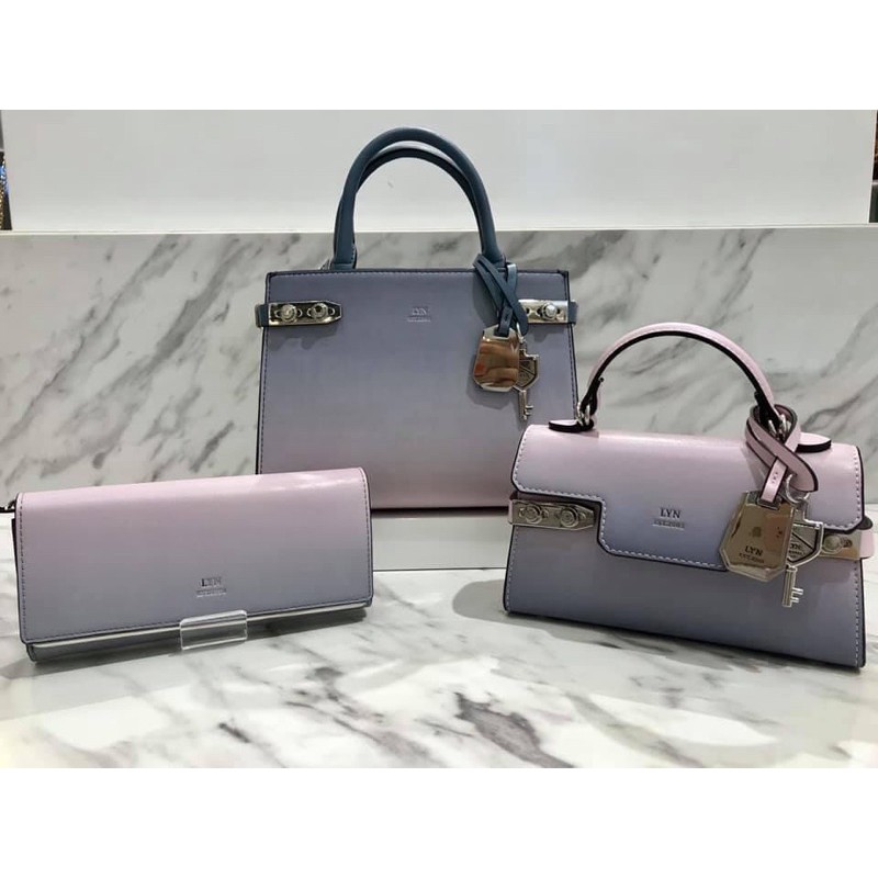 Túi lyn tay cầm loang màu