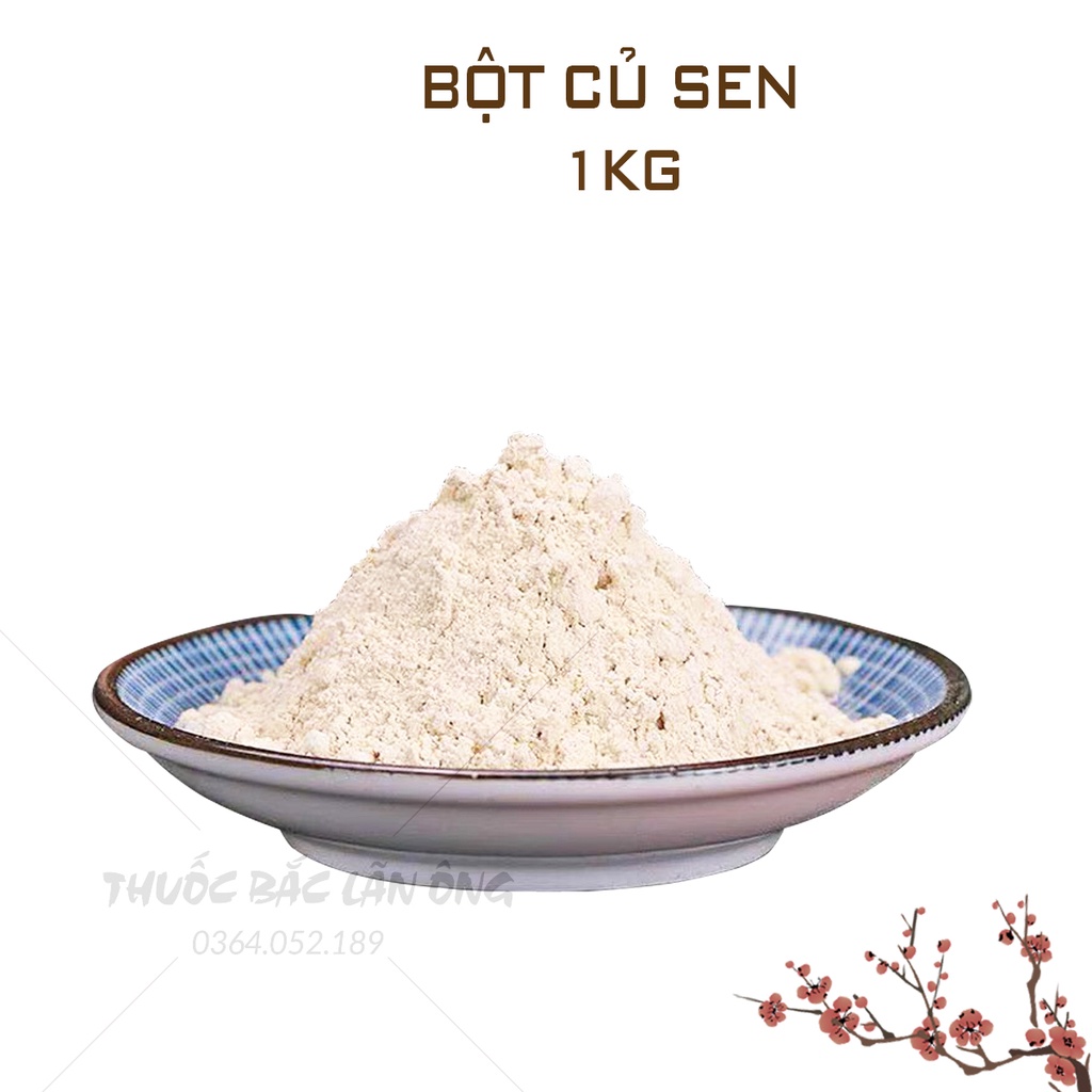 Bột củ sen nguyên chất 1kg (Giàu dinh dưỡng, hỗ trợ giảm cân)