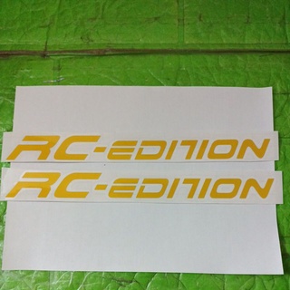 Bộ tem dán phuộc RC crôm vàng