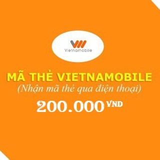Mã thẻ Vietnammobile 200.000