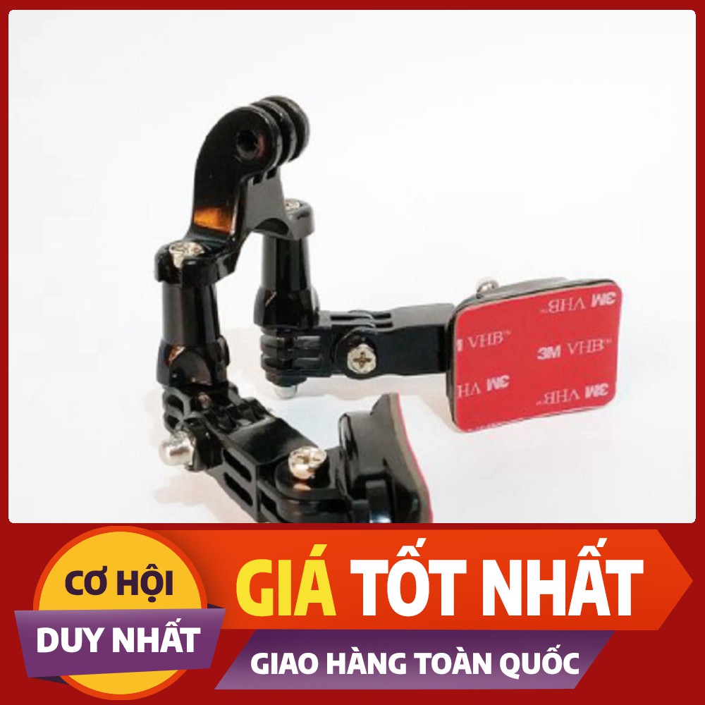 [SaleOff] Bộ Gắn Cằm Camera Hành Trình Sjcam, EKen, GoPro... phụ kiện mũ bảo hiểm cho camera hành trình. .