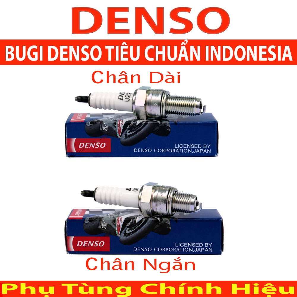 BUGI DENSO CHÍNH HÃNG INDONESIA GẮN MỌI LOẠI XE MÁY