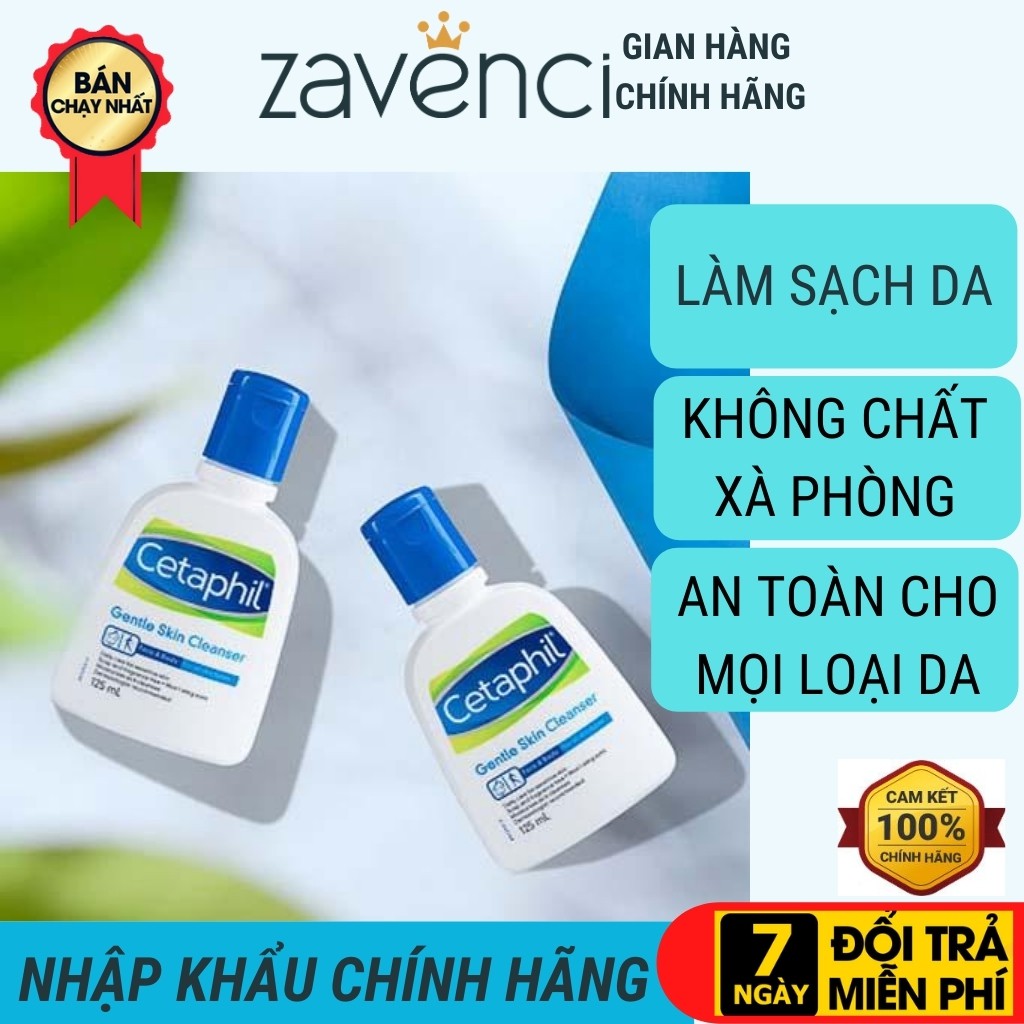 Sữa rửa mặt SR4509299 CETAPHIL Gentle Skin Cleanser Được Bác Sĩ Da Liễu Khuyên Dùng (Date mới 500ml) | BigBuy360 - bigbuy360.vn