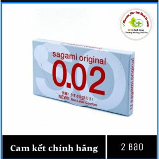 Bao cao su Sagami Original 002 Chính Hãng - Siêu mỏng