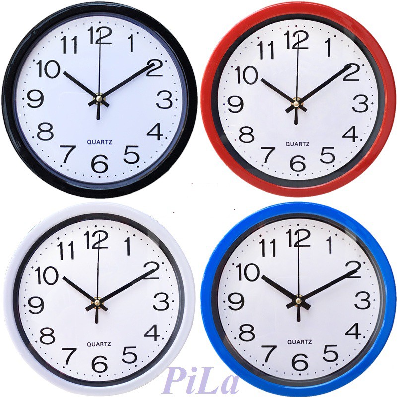Đồng Hồ Treo Tường Nhiều Màu Số To Rõ Dễ Nhìn