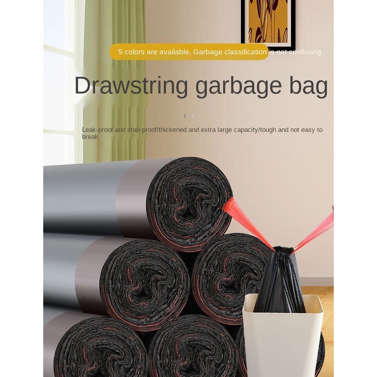 Túi Đựng Rác Dây Rút Tự Động Tiện Lợi Sáng Tạo Cho Gia Đình