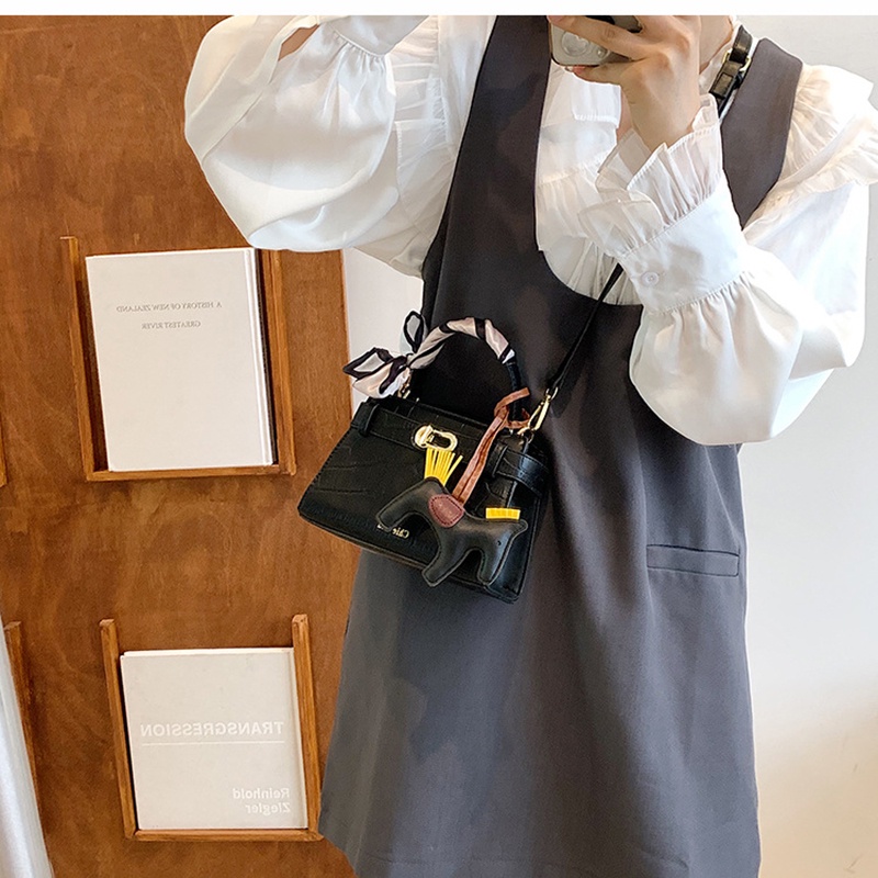 Túi đeo chéo IELGY họa tiết da cá sấu thời trang chất lượng cao cho nữ