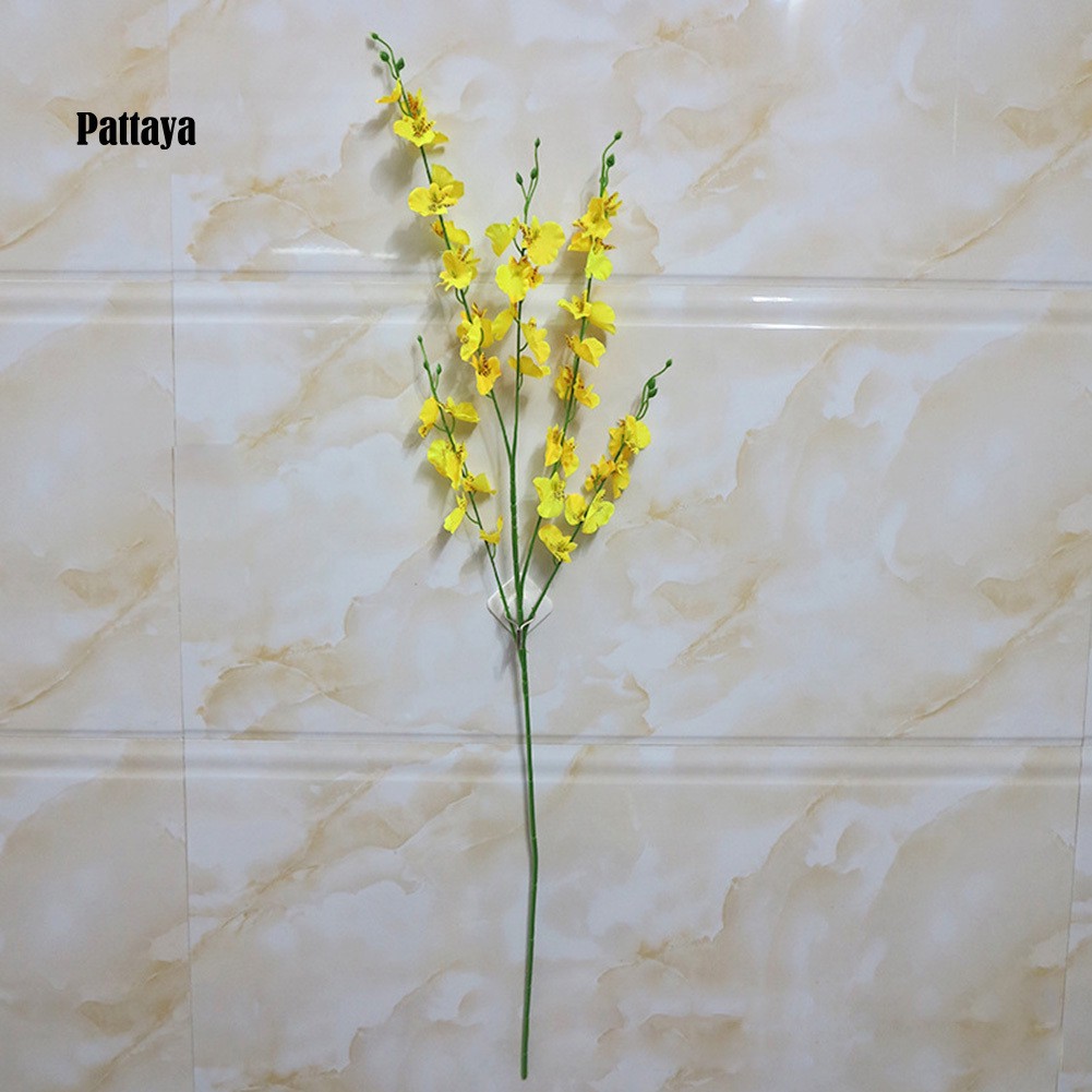 1 Bông Hoa Lan Nhân Tạo Dùng Cho Trang Trí DIY