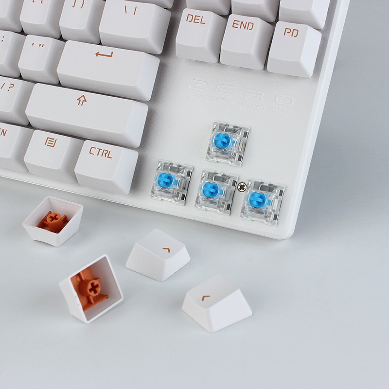 Bàn phím cơ ZeRo Metoo TKL không led 87 phím chính hãng(đen) Xgamingstore -dc018