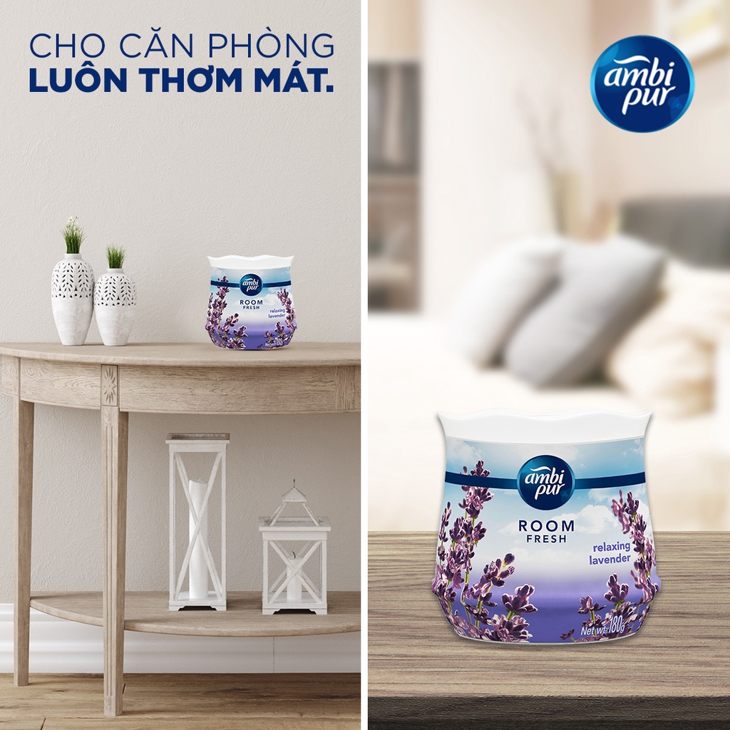 Combo 2 Sáp Thơm Phòng Ambi Pur Nhiều Mùi 180 Gram/Lọ