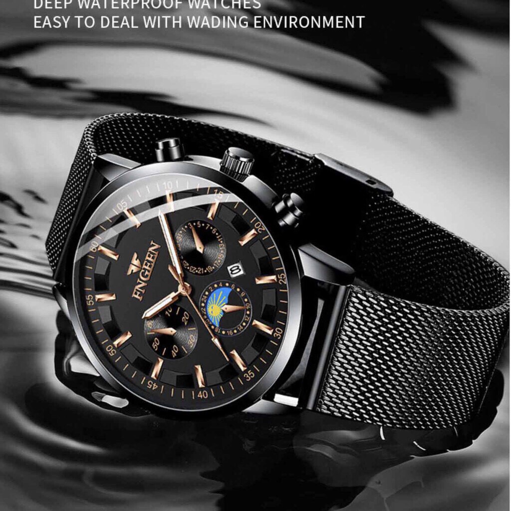 Đồng hồ nam FNGEEN FMTR dây thép nhuyễn Lịch Lãm Sang Trọng | BigBuy360 - bigbuy360.vn