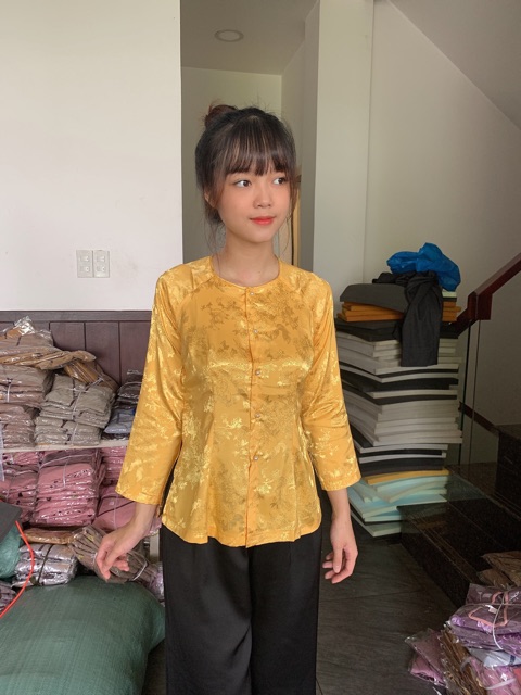 [ Mã FAMAYWA2 giảm 10K đơn 50K] Đồ Lam Đi Chùa # Áo Bà Ba Quần Đen Có Bán Lẻ Áo Và Quần | BigBuy360 - bigbuy360.vn