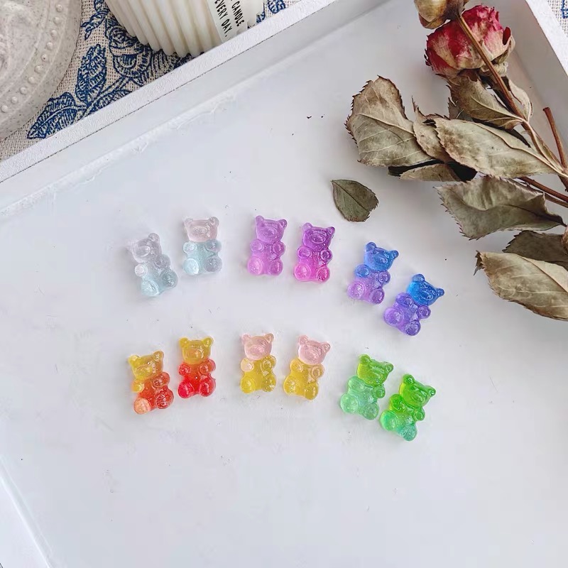 Hoa Tai Hình Gấu Xinh Xắn Dành Cho Nữ