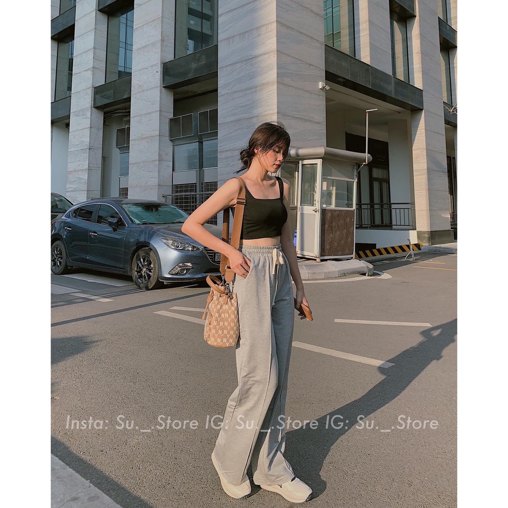 Áo hai dây bản to kèm mút ngực A1977 SUSTORE