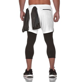 Quần tập Gym Legging nam 2 lớp ASRV