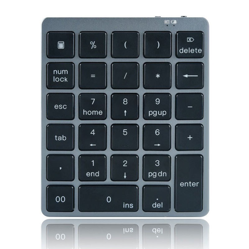 N970 Wireless Bluetooth Numeric Keypad with USB HUB Dual es MoreFunction Keys Mini Numpad for Accounting Tasks Sier
