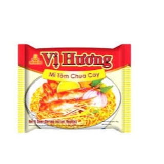 (Giảm 8k)(Free ship)Thùng 30 gói mì tôm chua cay Vị Hương 65gr