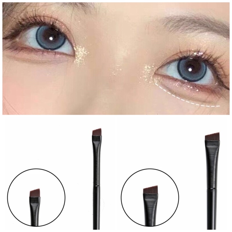 Cọ kẻ eyeliner vẽ mắt gel siêu mảnh và dễ dàng