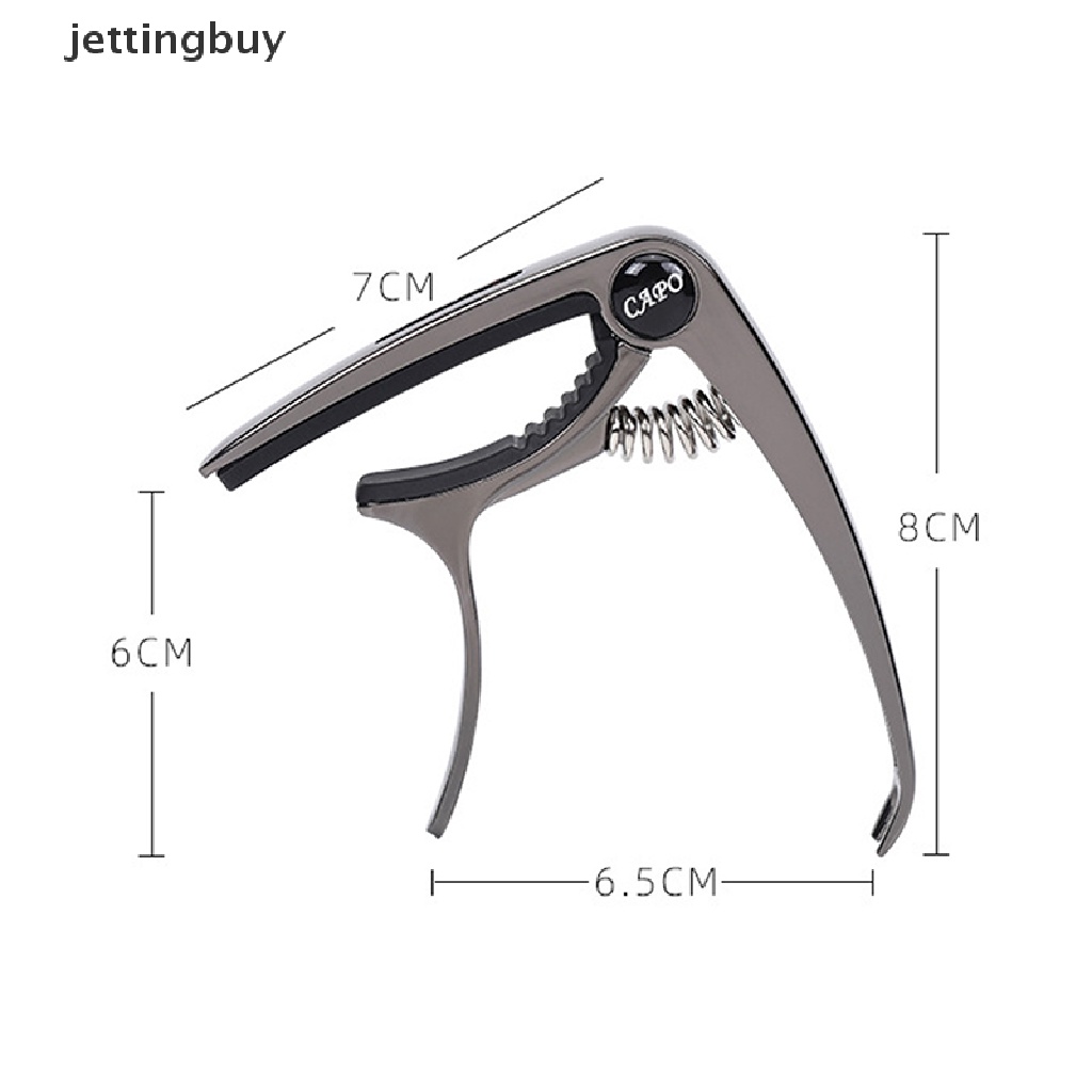 Kẹp capo Jetting bằng kim loại cho đàn guitar/ điện/ cổ điển