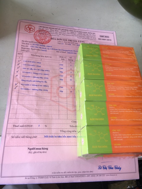 ✅ Vitamin c sủi tăng đề kháng 1g, tuýp 10 viên, date xa