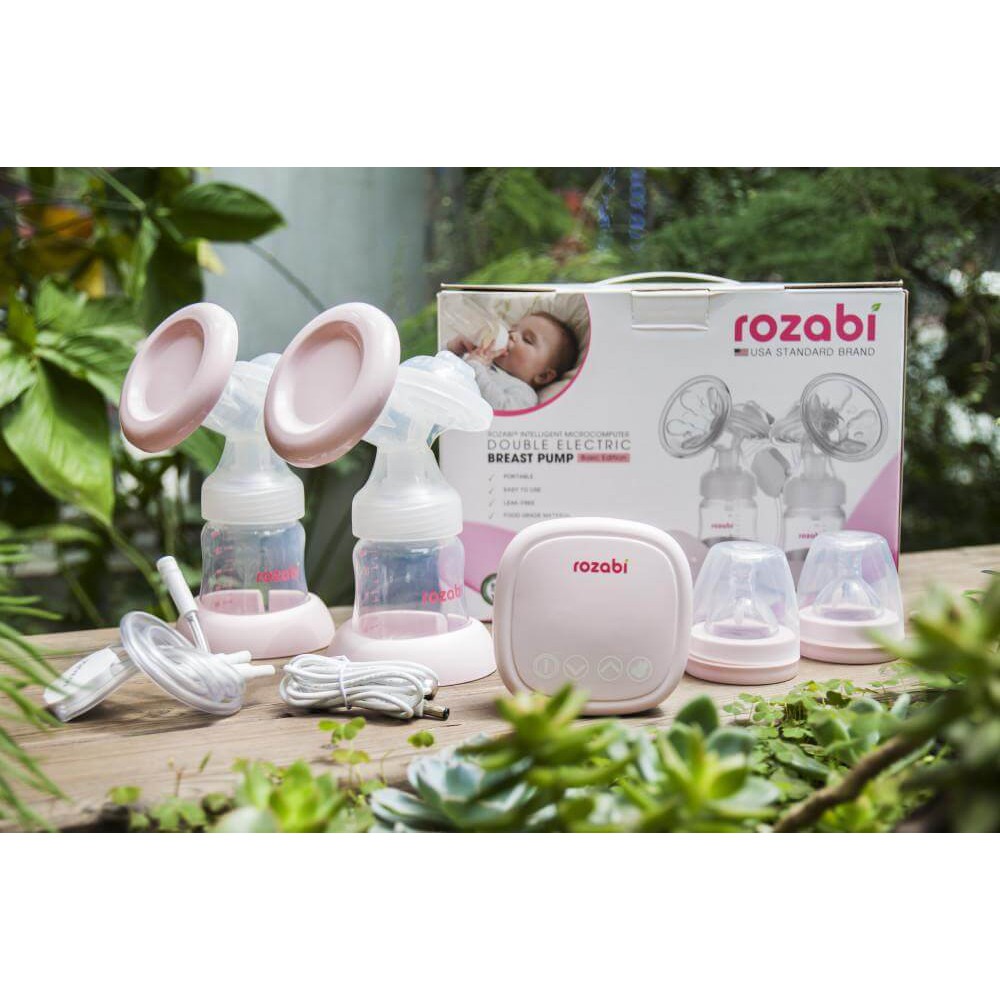 Máy Hút Sữa Điện Đôi ROZABI Compact