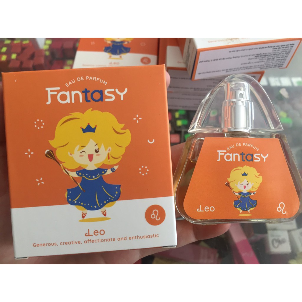 Nước Hoa Fantasy 12 Cung Hoàng Đạo Sư Tử Leo 20 ml