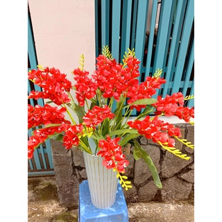 hoa lụa cao cấp, hoa phi yến, cành hoa trang trí