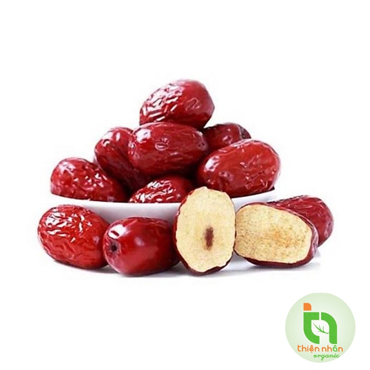 Táo đỏ hữu cơ Hotan 500gr Green Nature - Organic Dried Hotan Jujube