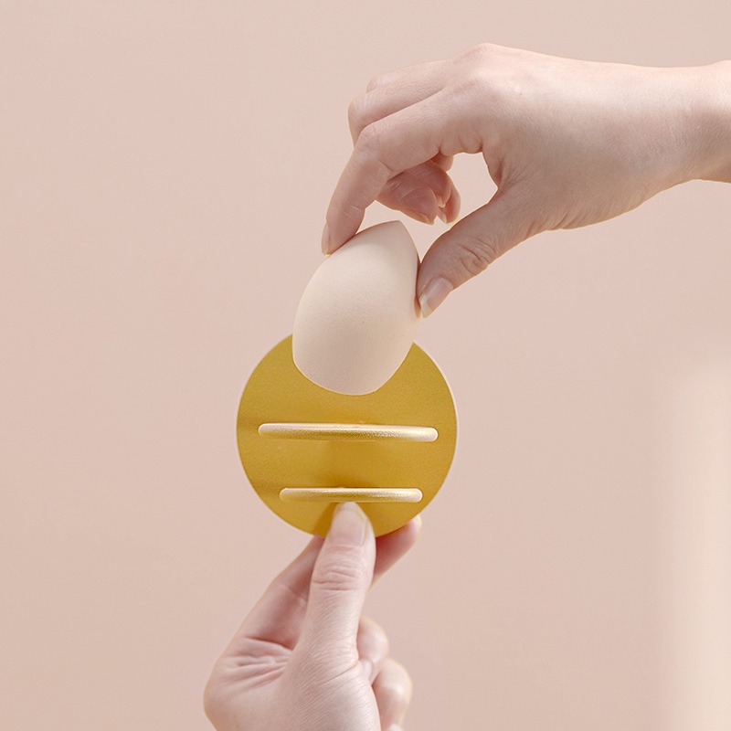 Giá Đỡ Mút Trang Điểm Gắn Tường Tiện Dụng