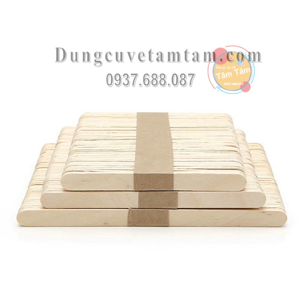 [ TÂM TÂM ]-Que Kem Gỗ Làm Mô Hình Handmade các size 6.5cm,9.3cm,11.5cm,12.5cm,13.5cm -Mô hình