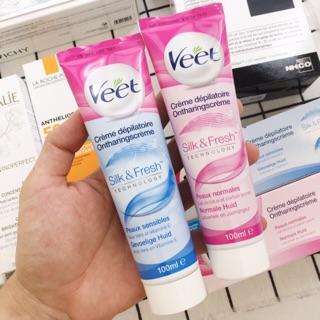 Kem tẩy lông veet cho da nhạy cảm 100ml