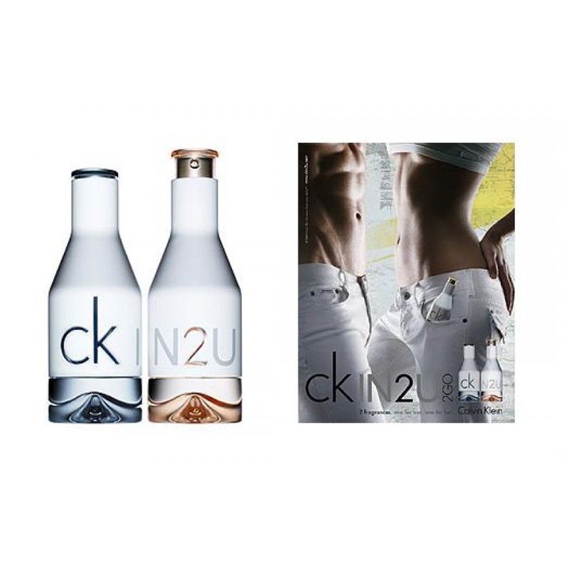 《Combo Chính Hãng》Nước Hoa Calvin Klein CK IN2U FOR HIM / FOR HER 50-100-150ML