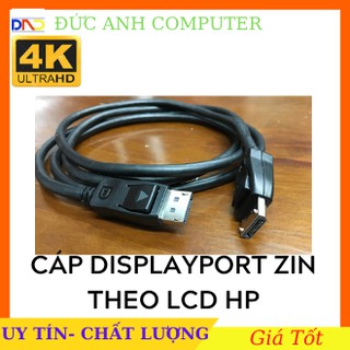 Cáp Displayport to displayport hàng Zin HP- Cáp 2 Đầu Displayport