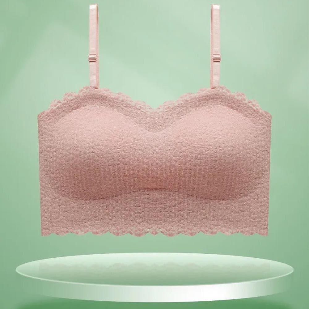 Áo Ngực Không Dây Thoáng Khí Có Mút Nâng Ngực Tàng Hình Chống Trượt Thời Trang Cho Nữ