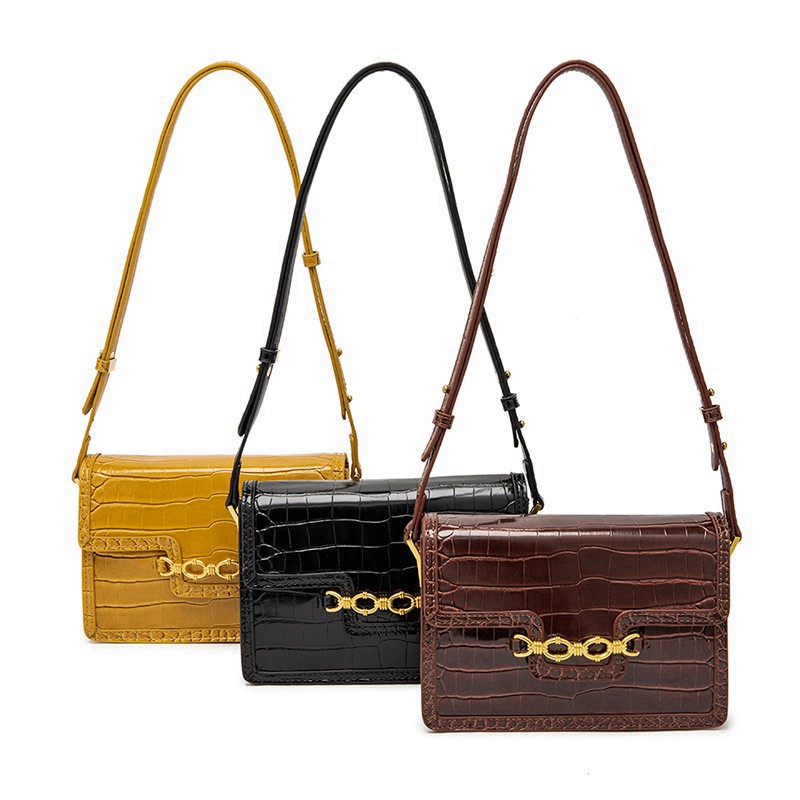 Túi xách nữ đeo chéo vân cá sấu da cao cấp TX03 túi đeo vai - Chip Xinh