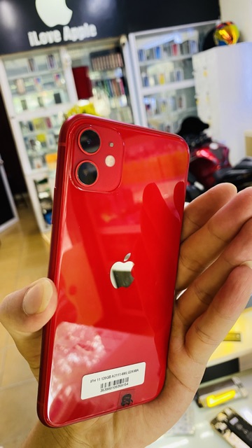 Điện thoại iPhone 11/128gb màu đỏ, mới 99% | BigBuy360 - bigbuy360.vn