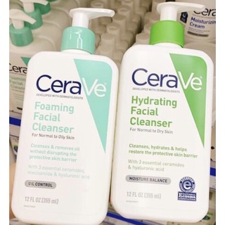 Sữa rửa mặt Cerave cho da khô, da dầu