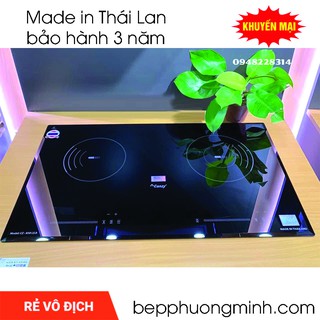 Bếp từ đôi canzy Cz 858LS.I ( Nhập Thái Lan)